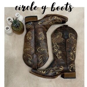 Circle G Cowboy Boots